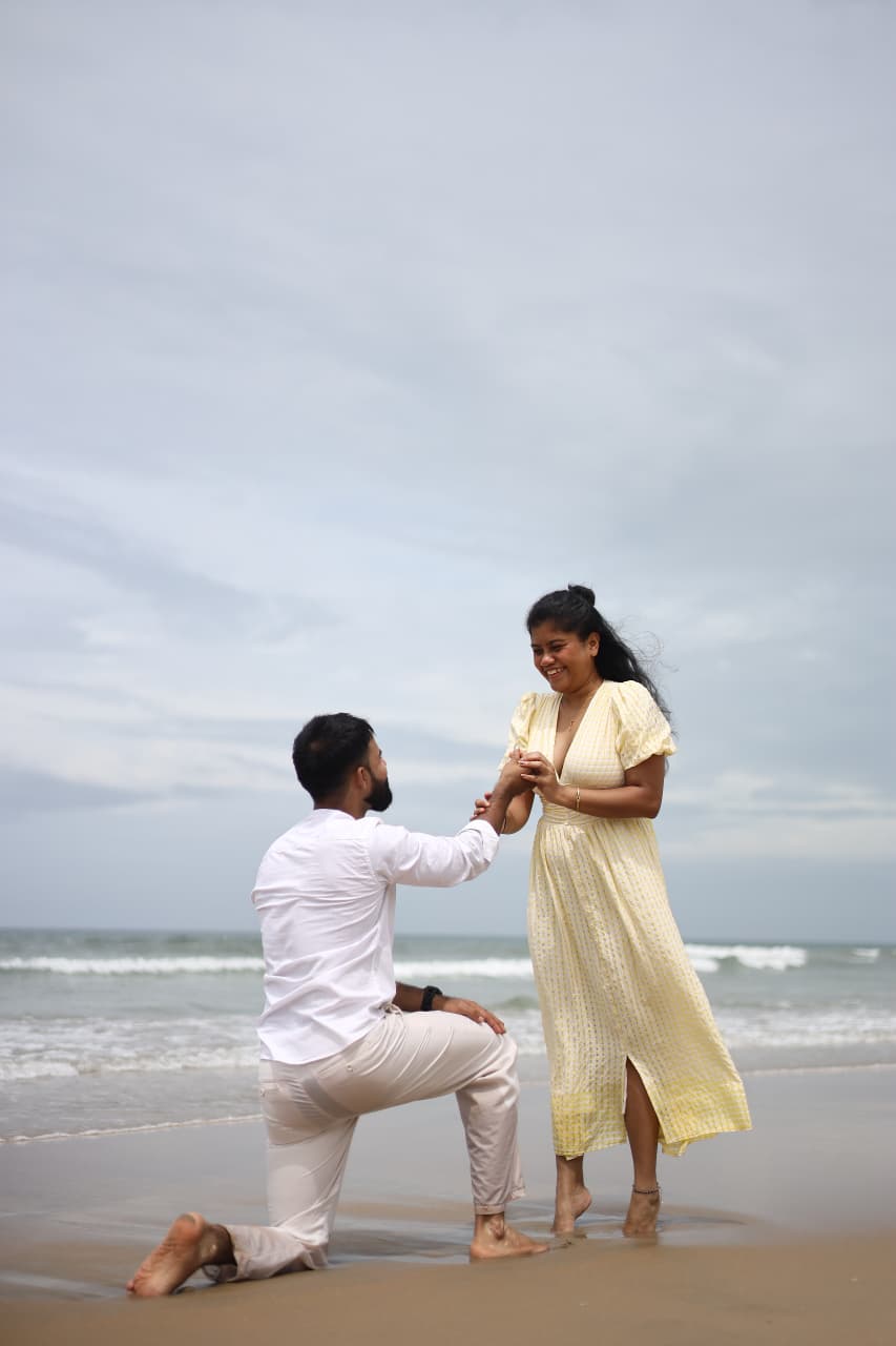Nishant & Sharmistha — the proposal