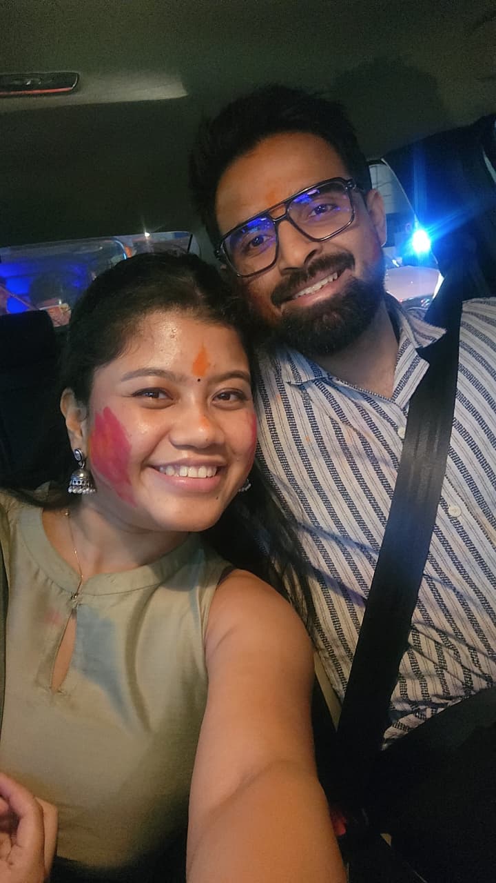 Nishant & Sharmistha — celebrating together